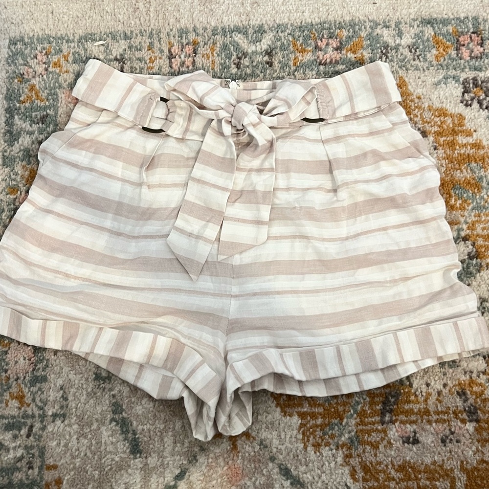 Majorelle fabric printed shorts